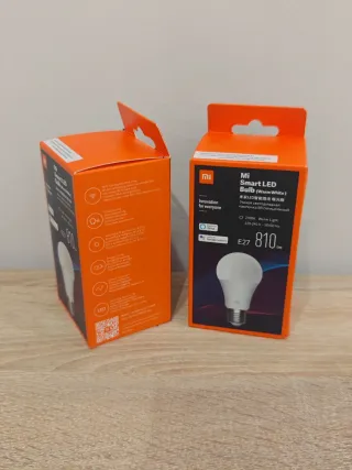 Bombilla LED Inteligente Xiaomi E27 Blanca Cálida