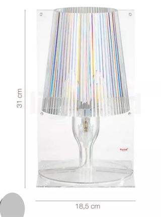 Lampada Kartell trasparente