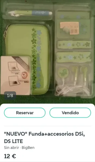 NUOVO. Custodia e accessori per Nintendo 3DS, DSi...