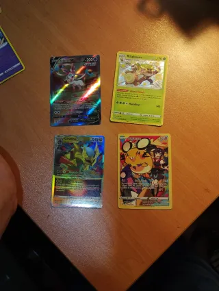Lote Cartas Pokémon Charizard, Mewtwo, Eevee, Grow
