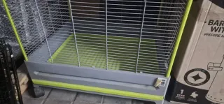 Jaula Voladera Aves/Pájaros Aprox. 79x67.5x164 cm