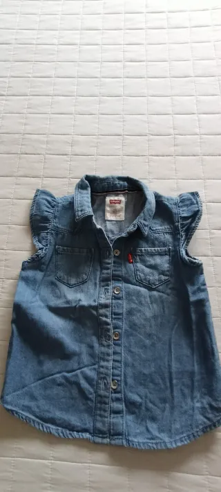 Camisa vaquera Levis niña T2