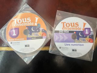 Libros Tous ensemble A1: Alumno + Ejercicios + DVD