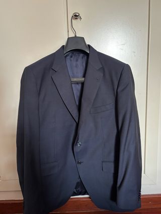 Traje Emidio Tucci Azul Caballero. 100% lana.