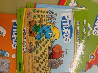 Colección Cuento de las profesiones de los pitufos