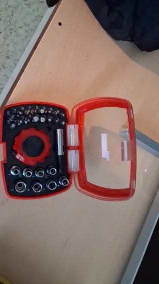 Juego de puntas y vasos Powerfix