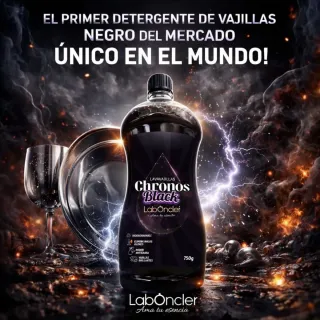 Pack 2 Lavavajillas Chronos Black 1.5L