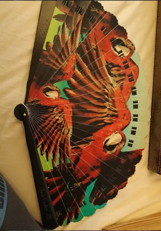 Abanico José Castro Diseño Pájaros