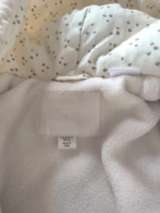 Buzo/ Mono Zara invierno peluche