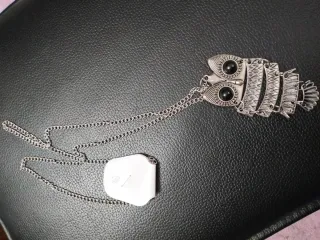 Colgante búho con cadena
