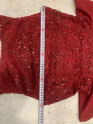 Vestido largo fiesta lentejuelas