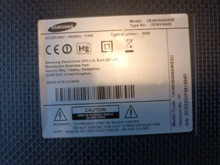 Samsung Smart TV pantalla rota