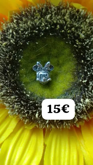 Abalorio plata ley buho 15€