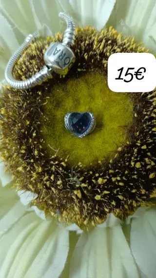 Abalorio plata ley buho 15€