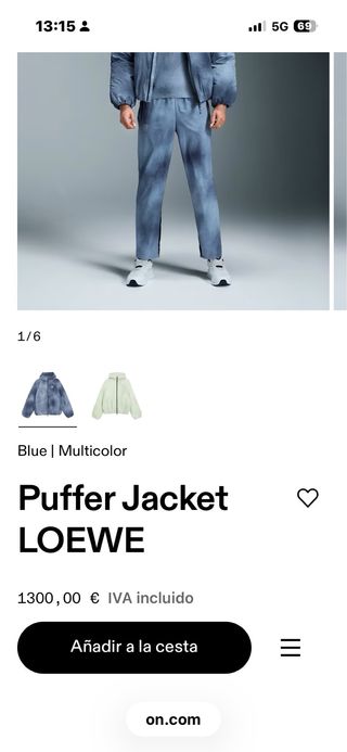Chaqueta Puffer LOEWE - ON