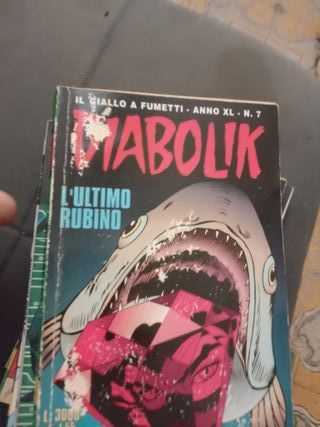 Vendo fumetti diabolik