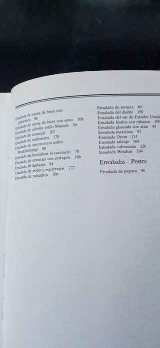 Libro Ensaladas internacionales