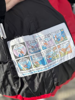 Chaqueta Moncler Roja