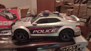 Coche Policía Juguete a Pilas