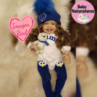 Muñeca reborn bebé silicona