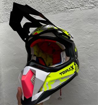 Casco Enduro LS2 Triple X Amarillo