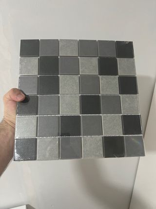 Azulejos Mosaico Gris Alta Calidad nuevos no usado