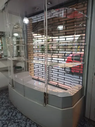 Vetrinetta Espositore Vetro e Plastica