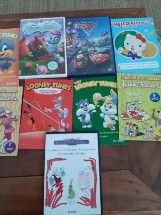Lote 9 Películas DVD Infantiles
