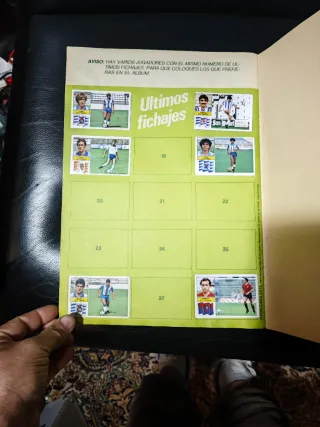 Álbum Liga 82-83 Fútbol Cromos
