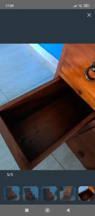 Mueble Escalera Madera Banak