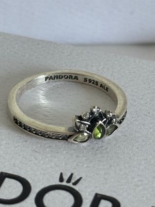 Anillo Pandora Princesa Tiana Disney