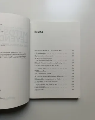 Mitos y leyendas del nacionalismo catalán.