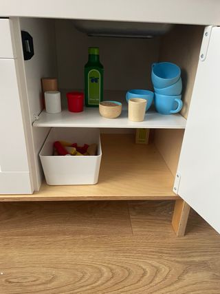 Cocinita de madera IKEA para niños