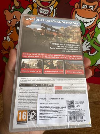 Sniper Elite 4 Nintendo Switch