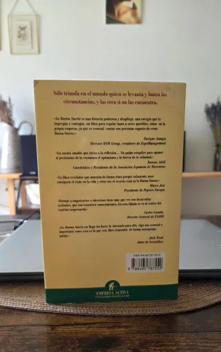 La buena suerte. Álex Rovira y Fernando Trías de B