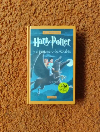 Libros 1, 3 y 5 de Harry Potter