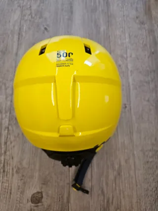 Casco de Nieve Infantil Amarillo