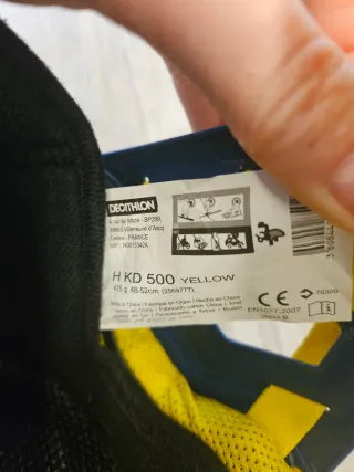 Casco de Nieve Infantil Amarillo