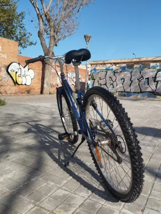 Bicicleta Decathlon Rockrider Azul