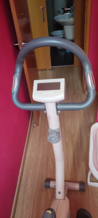 Andador bebé coche rosa