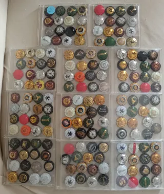 Collezione capsule spumante