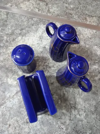 Lote 4 Accesorios Cocina Azul