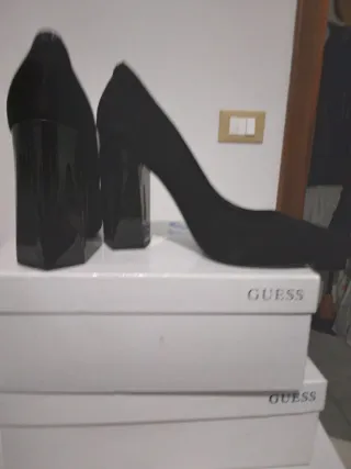 Scarpe tacco Guess nere