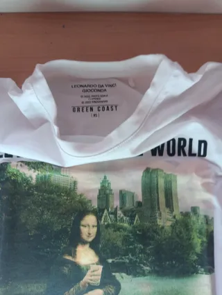 Camiseta Gioconda Let's Travel