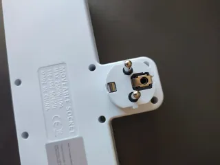 Regleta 5 enchufes con interruptor individual