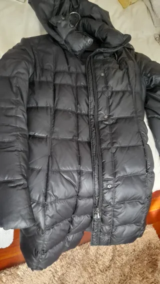 Parka Geox Negra Mujer
