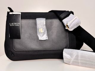 Bolso Ralph Lauren Negro Nuevo con Etiqueta