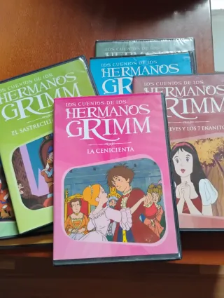 DVD Cuentos Hermanos Grimm (Español)