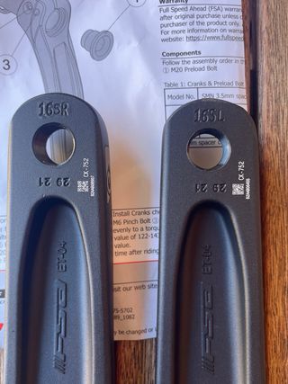 Bielas FSA CK-752 165 mm, motor Shimano SP8