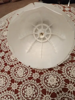 Lámpara colgante Ikea blanca